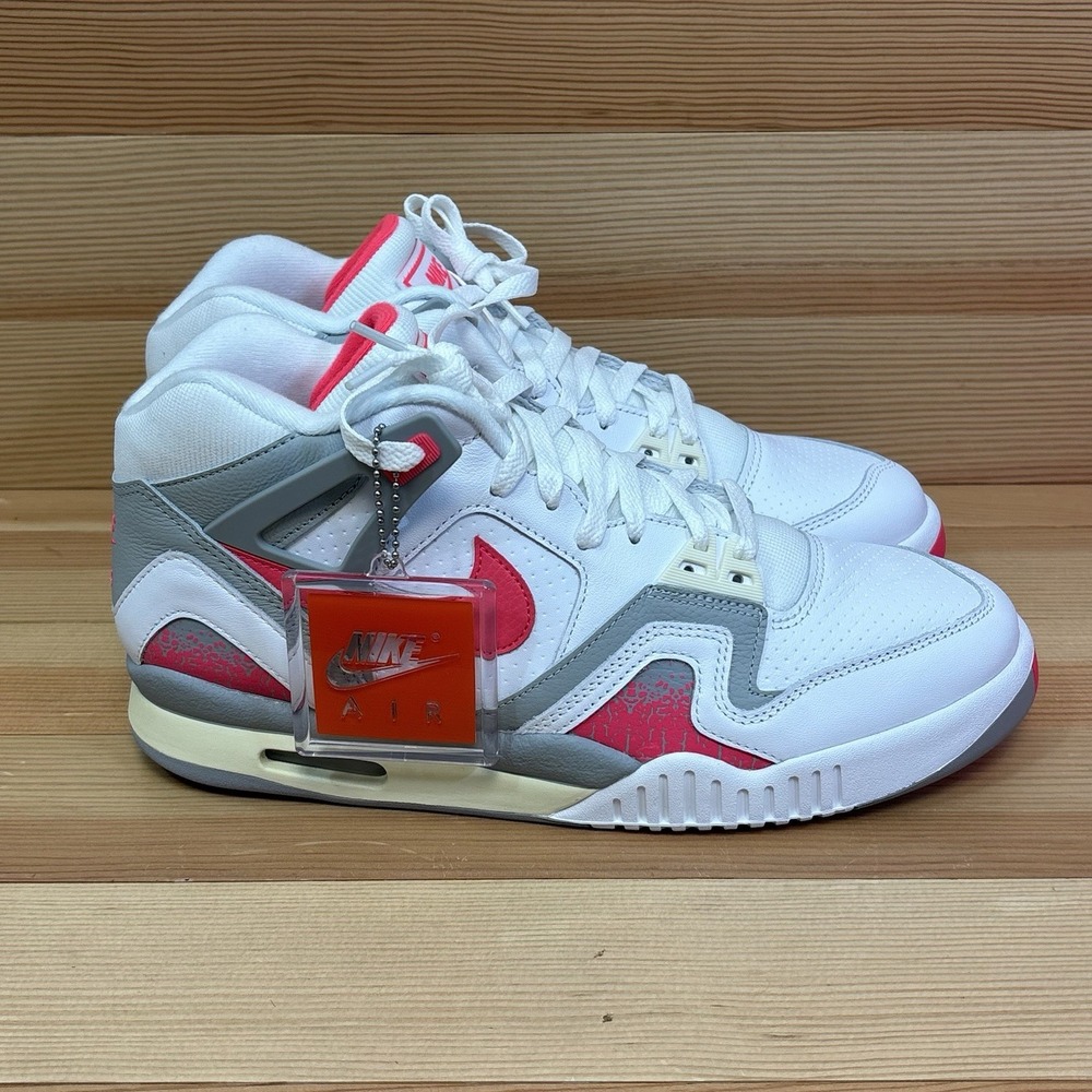 Nike Air Tech Challenge 2 Racer Men's Size 11 White Pink Agassi Shoes FZ9033 100